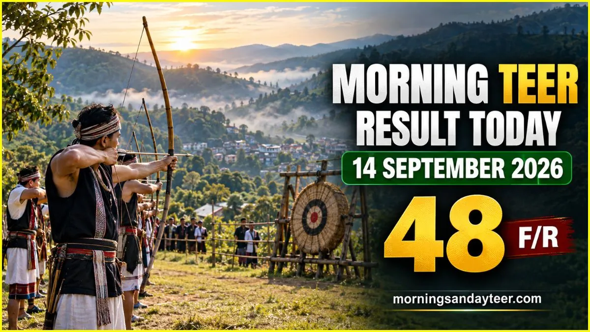 Morning Teer Result Today 14 September 2026 Latest Update